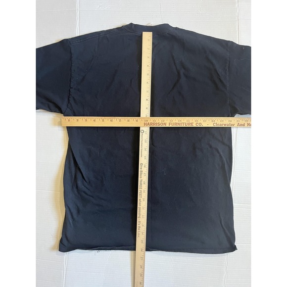 Cold Gin Band Shirt Mens Large Black Rock Music Graphic Tee Gildan KISS Cotton - Picture 4 of 6